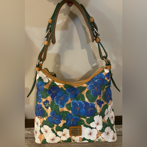 Dooney & Bourke Bags Dooney And Bourke Blue And White Floral Purse